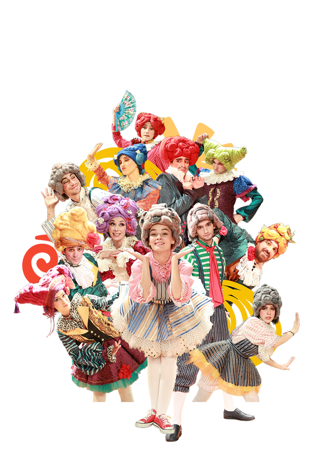 Peruka Kasabası Müzikali Karakteri